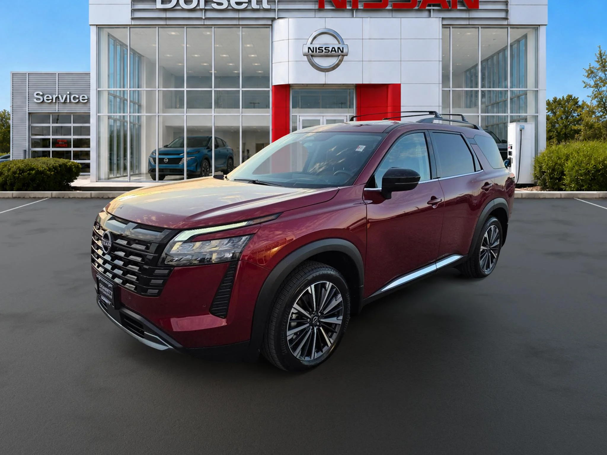 New 2026 Scarlet Ember Tintcoat Nissan Platinum image 1