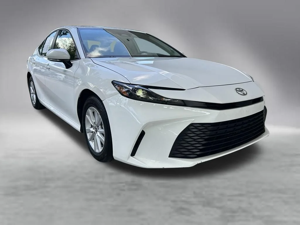 Used 2025 White Toyota LE image 2