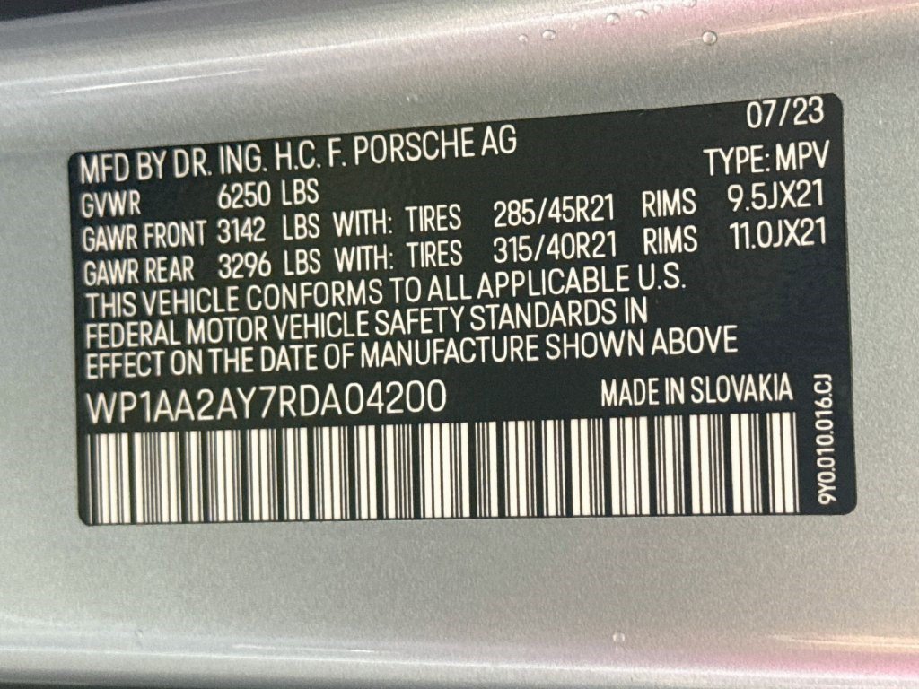 Used 2024 Dolomite Silver Metallic Porsche Base image 36
