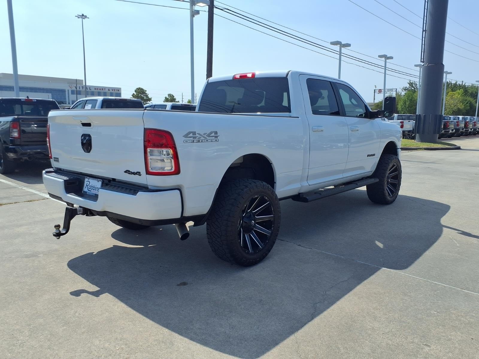 Used 2019 Bright White Clearcoat Ram Big Horn image 4