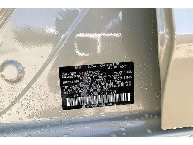New 2026 SAND DUNE PEARL Subaru Limited Hybrid image 27