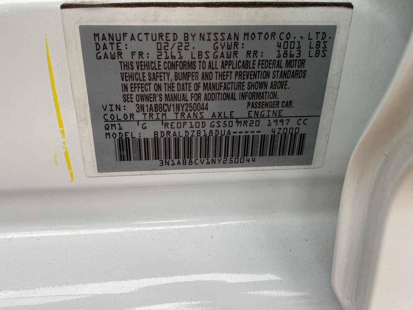 Used 2022 Fresh Powder Nissan SV image 16
