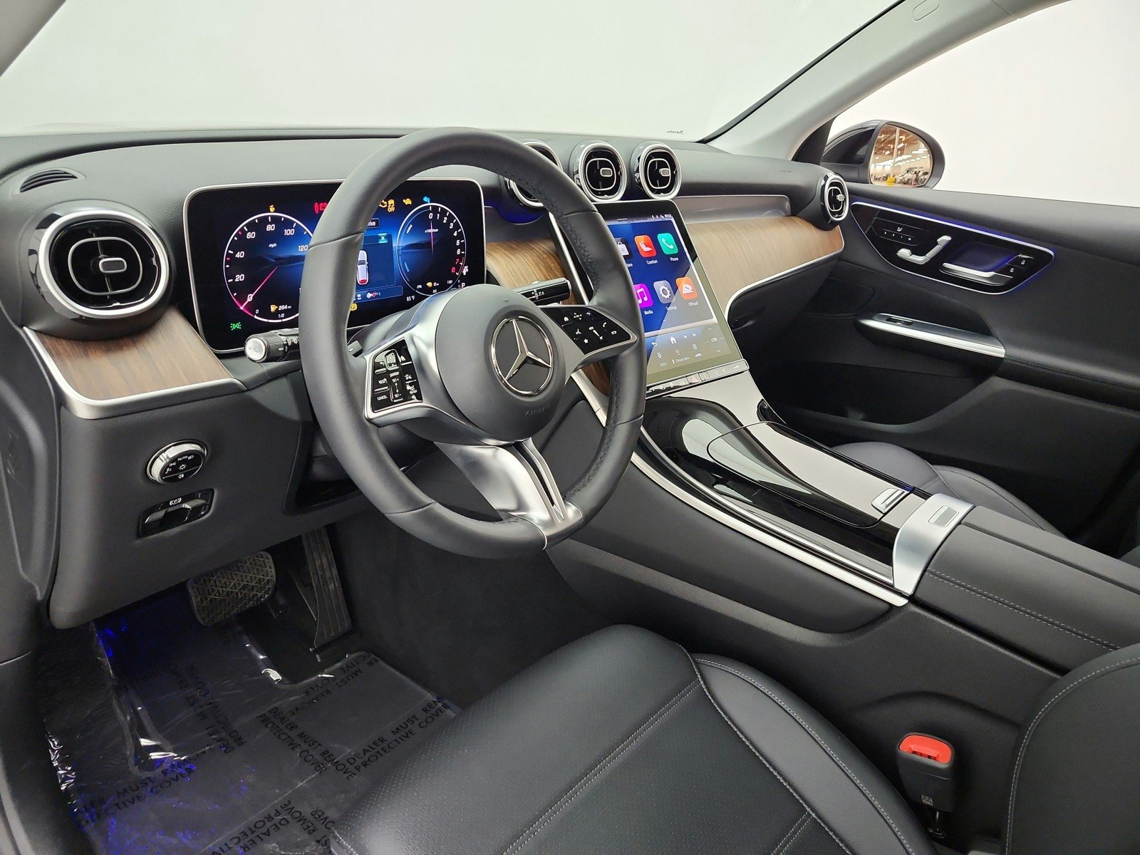 Used 2025 Black Mercedes-Benz GLC 350e 4MATIC® SUV image 12