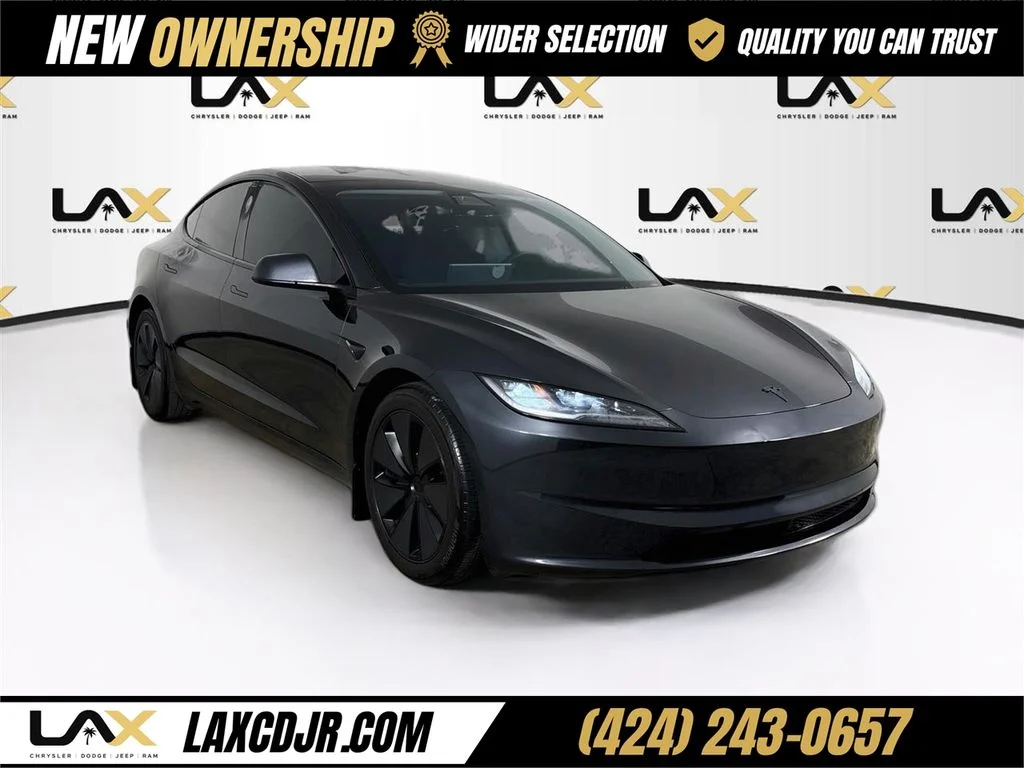 Used 2025 Gray Tesla Long Range image 1