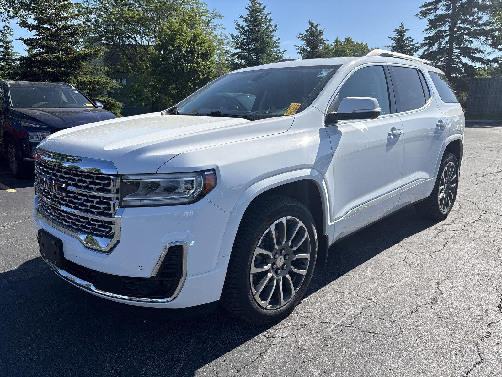Used 2021 Summit White GMC Denali image 3
