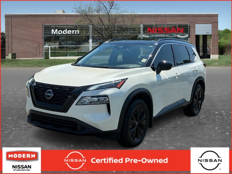 Certified Used 2023 Gun Metallic Nissan SV image 1
