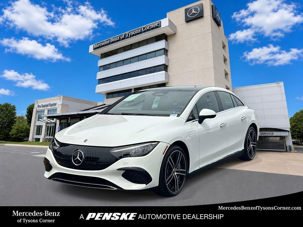 Certified Used 2023 Polar White Mercedes-Benz 350 Sedan image 1