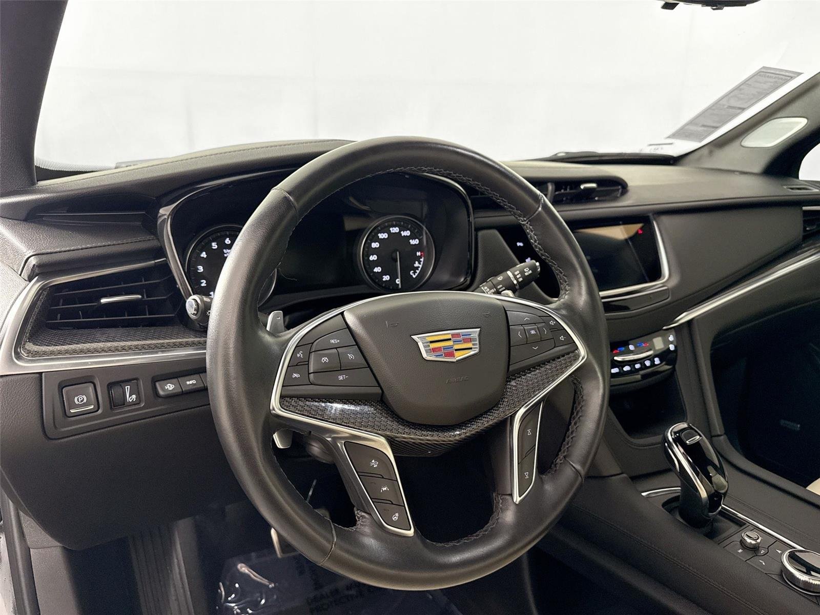 Used 2024 Stellar Black Metallic Cadillac AWD Sport image 4