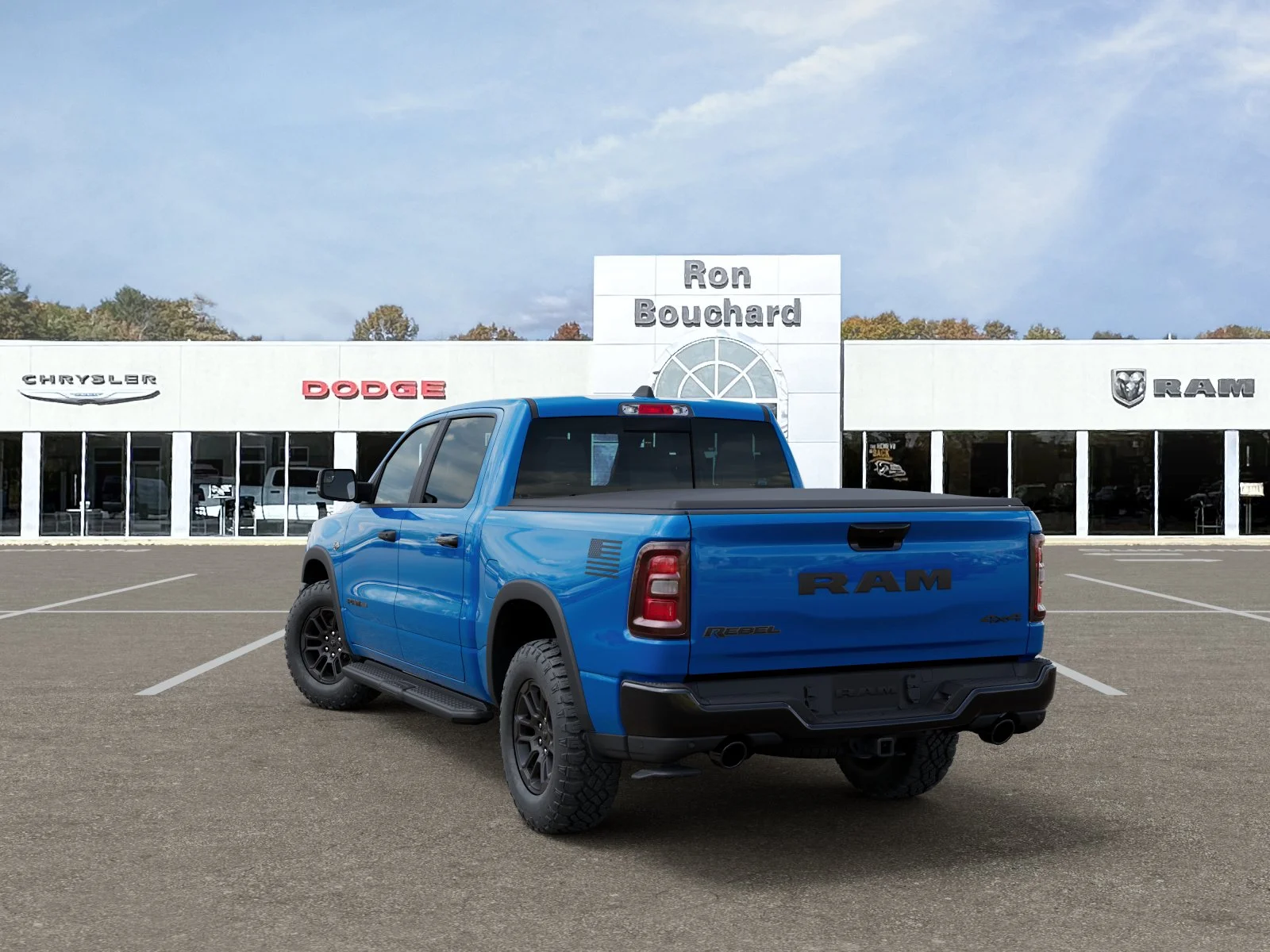 New 2026 Hydro Blue Pearl-Coat Exterior Paint RAM Rebel image 29
