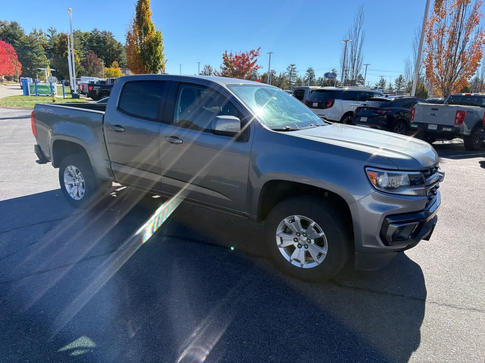 Used 2022 Satin Steel Metallic Chevrolet 4WD LT image 5