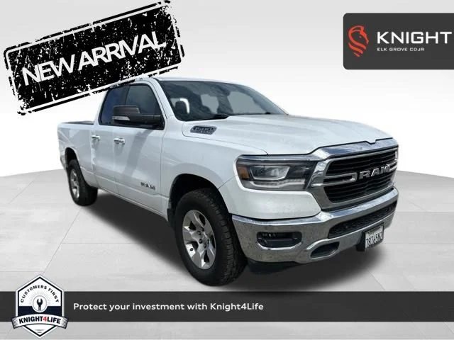Used 2019 White Ram Big Horn/Lone Star image 1