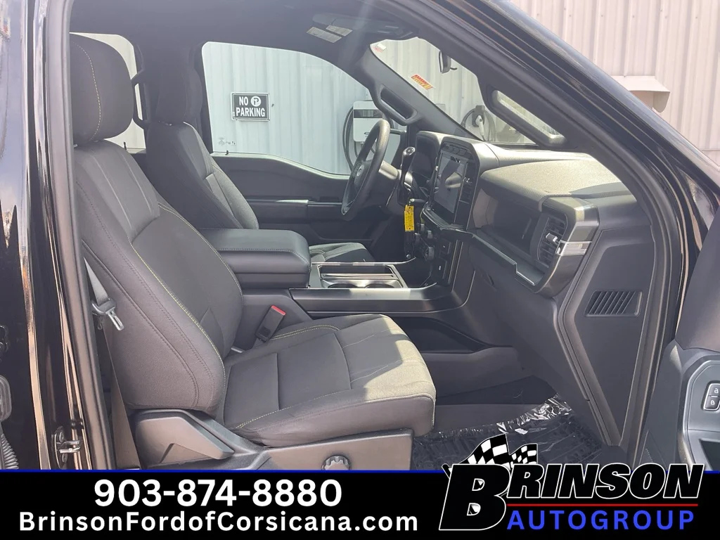 Used 2024 Agate Black Metallic Ford STX image 21