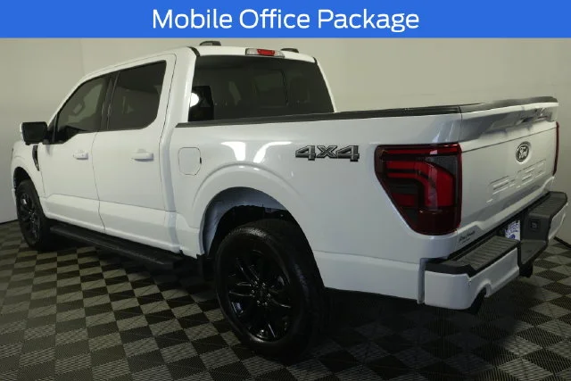 New 2026 Star White Metallic Tri-Coat Ford Lariat® image 5