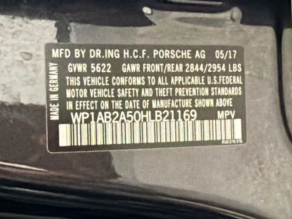 Certified Used 2017 Volcano Grey Metallic Porsche S image 35