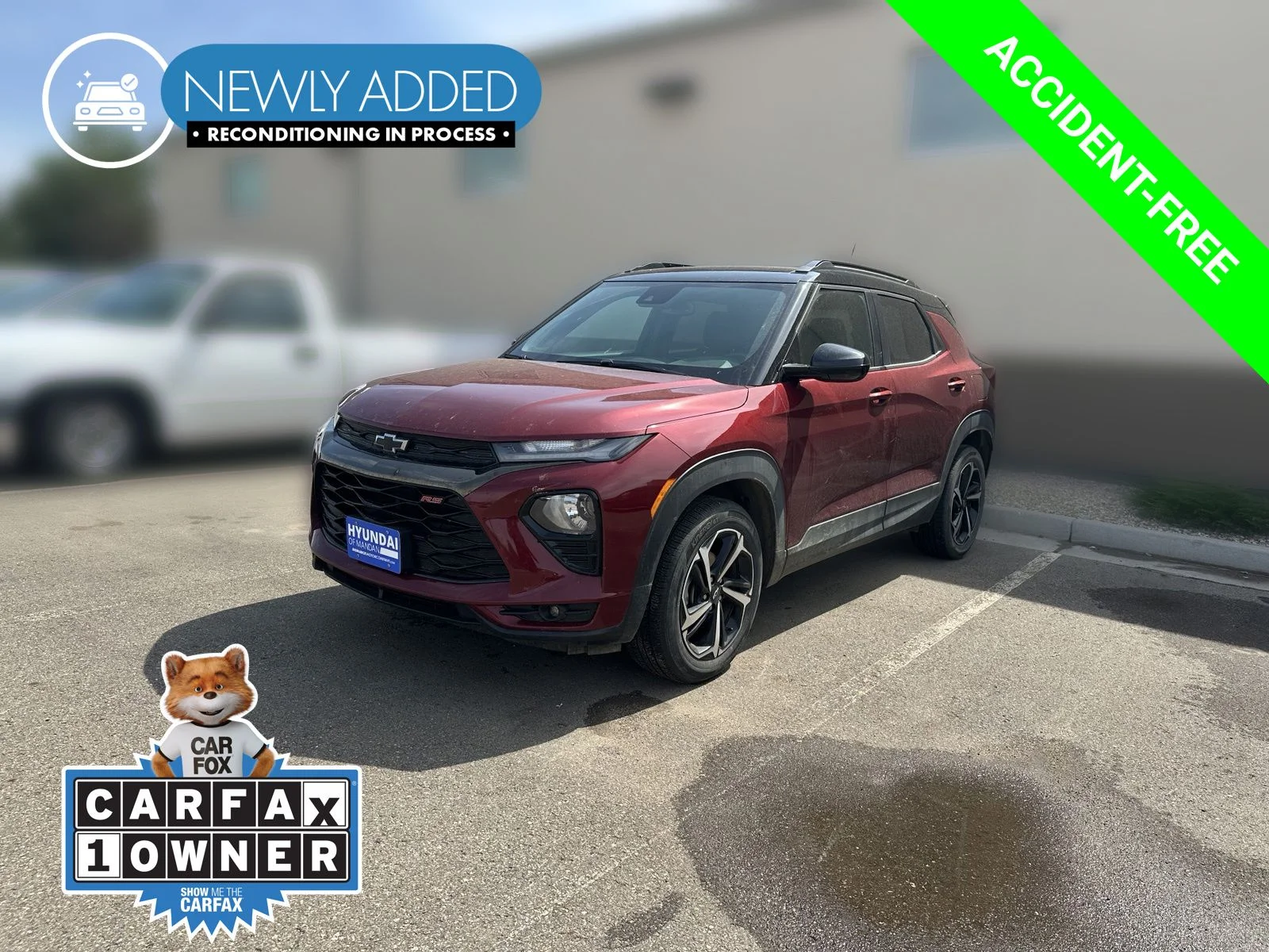 Used 2023 Red Chevrolet RS image 1