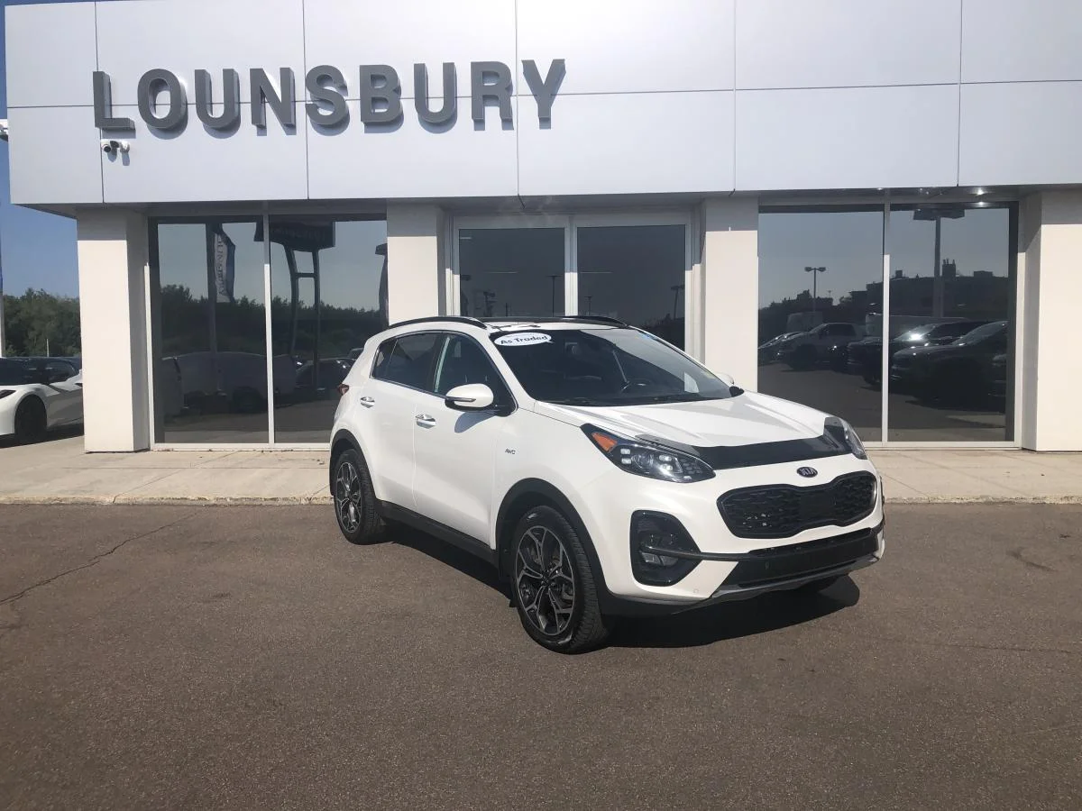 Used 2020 White Kia SX AWD image 1