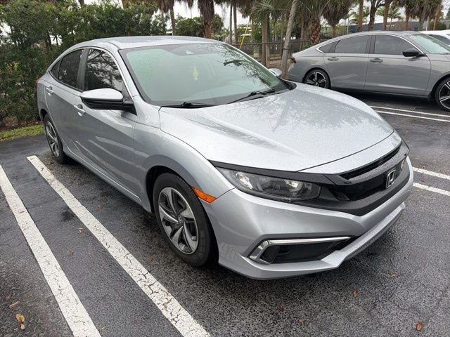 Certified 2019 Honda Civic LX with VIN 19XFC2F65KE006847 for sale in Greenacres, FL