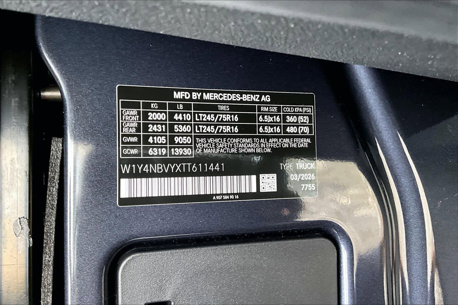 New 2026 Tenorite Gray Metallic Mercedes-Benz  image 24