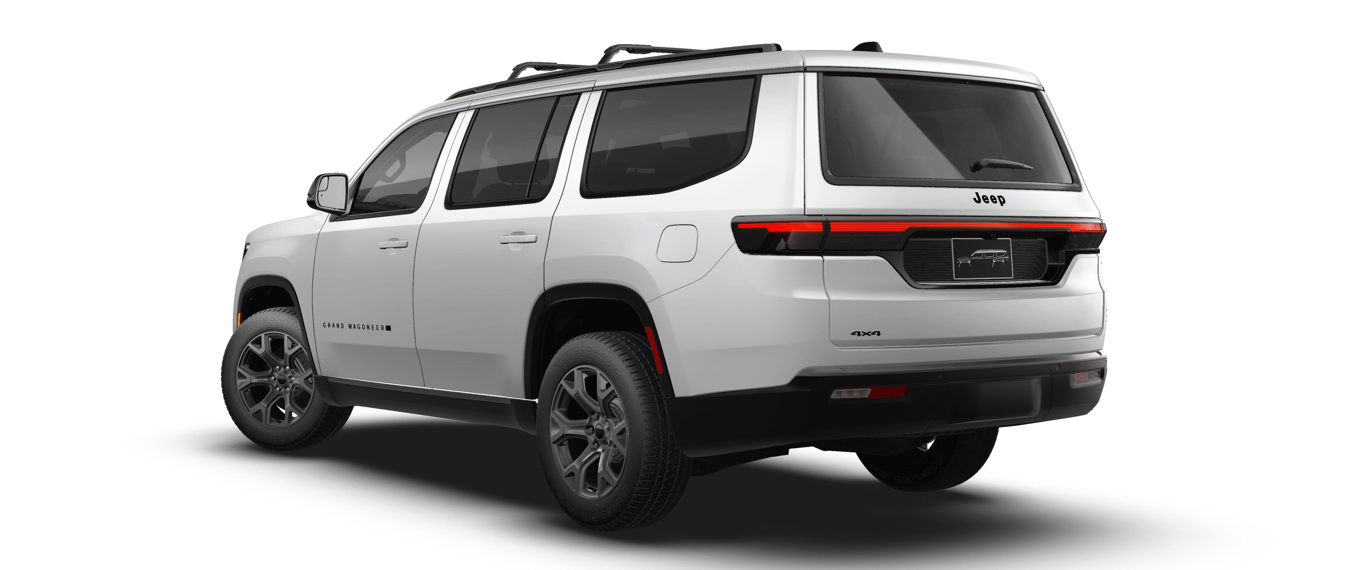 New 2026 Bright White Clear-Coat Exterior Paint Jeep Grand Wagoneer image 14