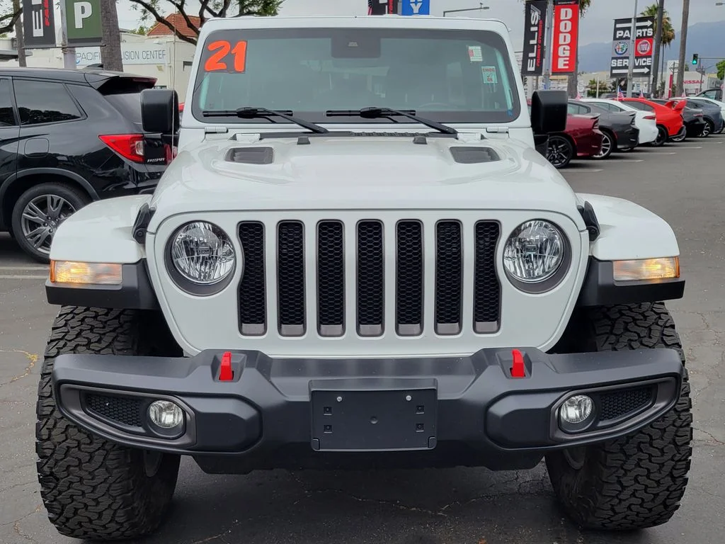 Used 2021 White Jeep Unlimited Rubicon image 34
