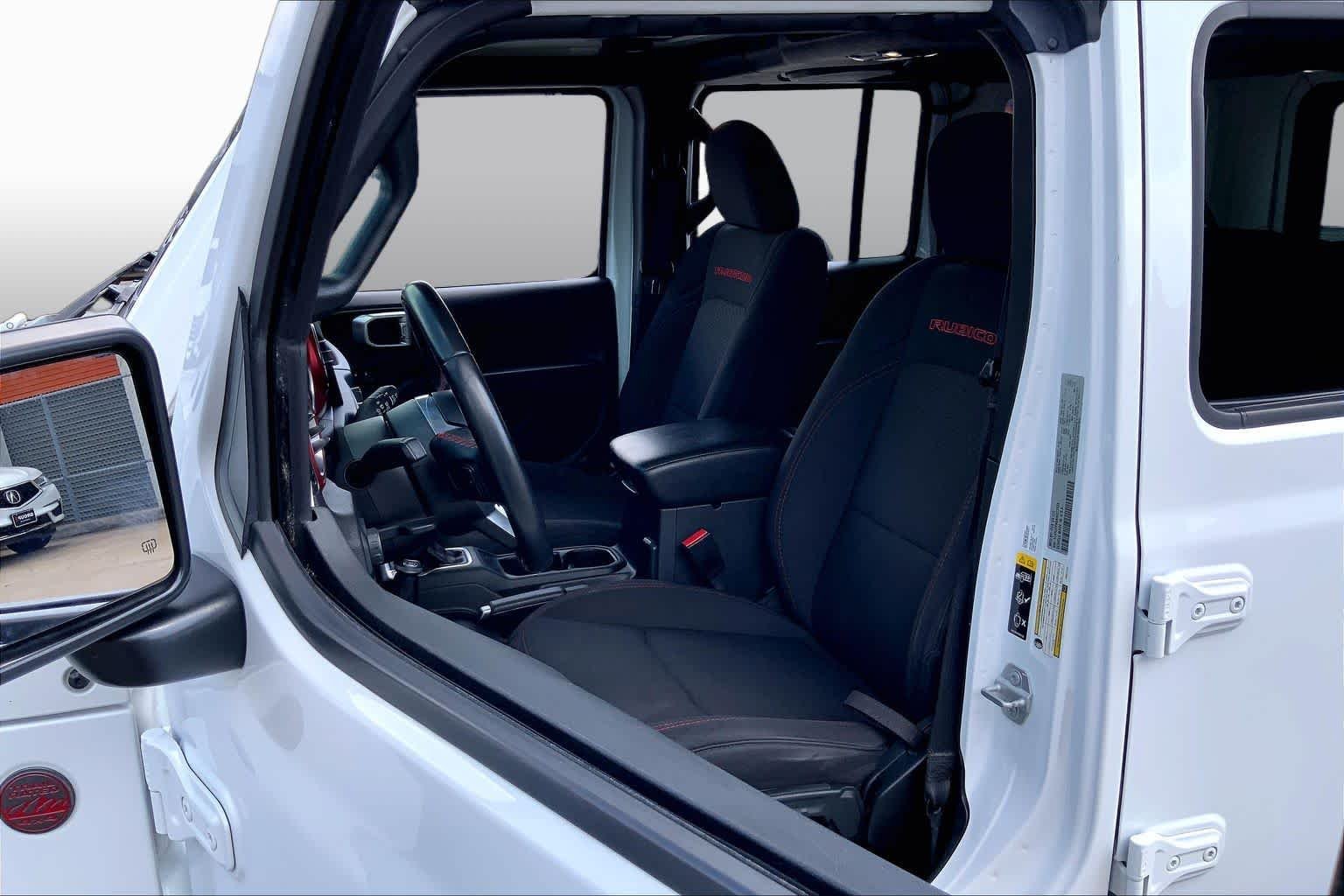 Used 2022 Bright White Clearcoat Jeep Unlimited Rubicon image 8