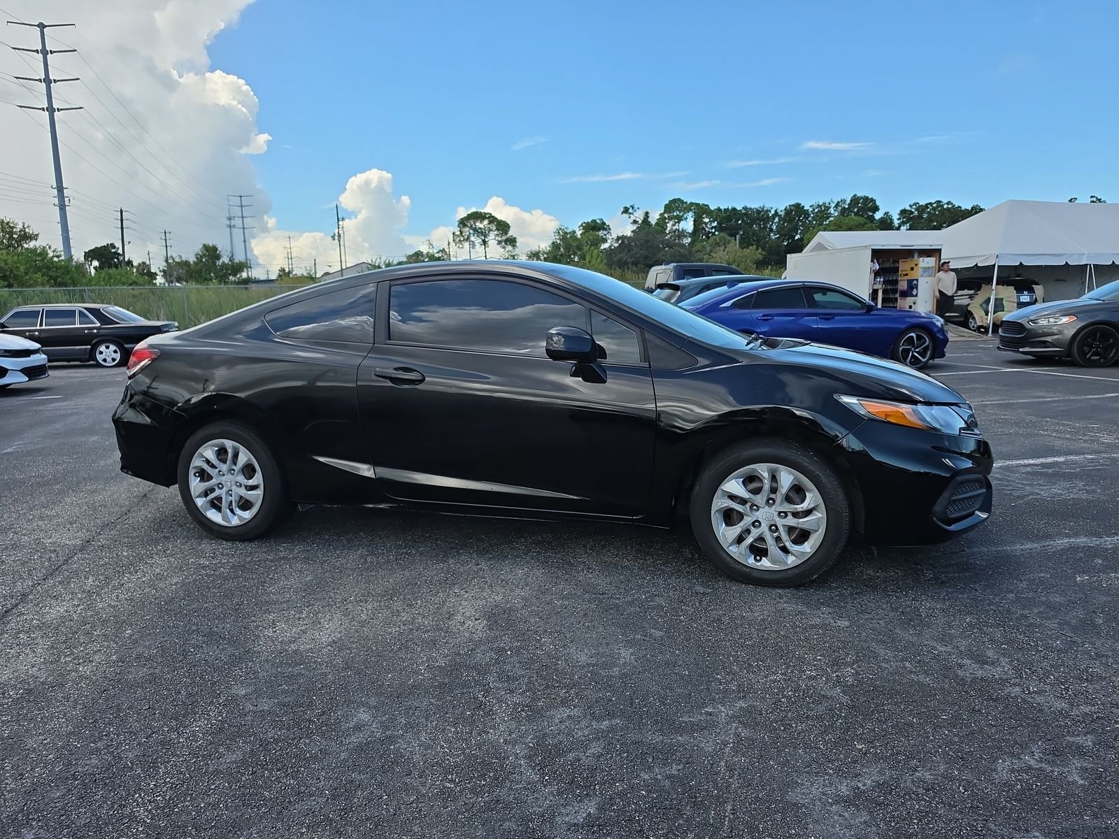 Used 2014 Honda Civic LX with VIN 2HGFG3B50EH518940 for sale in Port Richey, FL