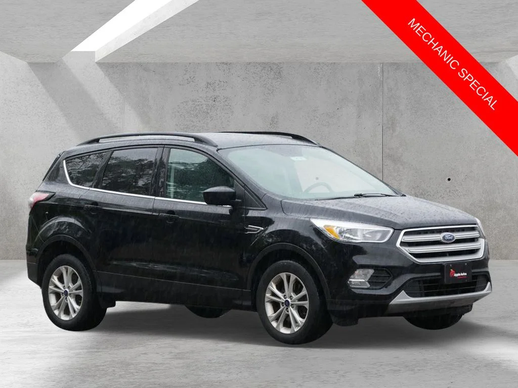 Used 2018 Black Ford SE image 1