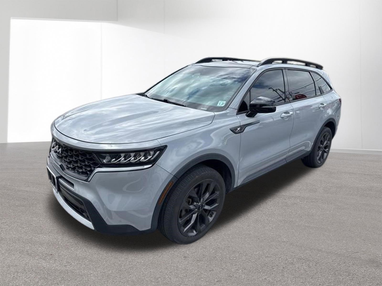 Used 2022 Wolf Gray Kia X-Line EX image 29