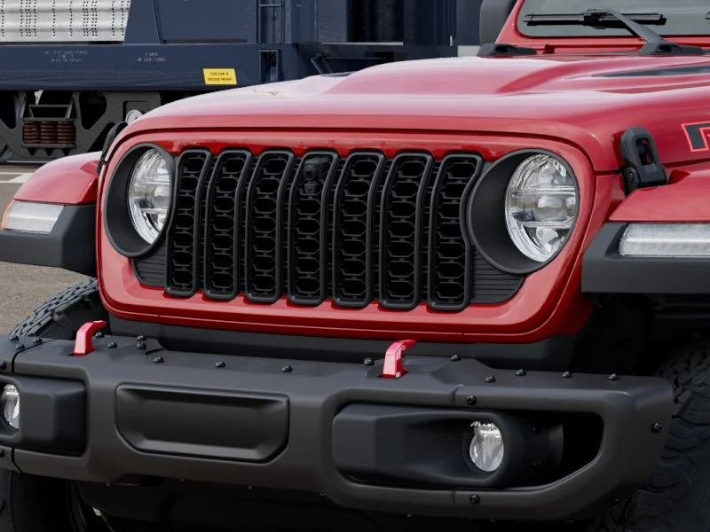 New 2027 Firecracker Red Clear-Coat Paint Jeep Rubicon image 7