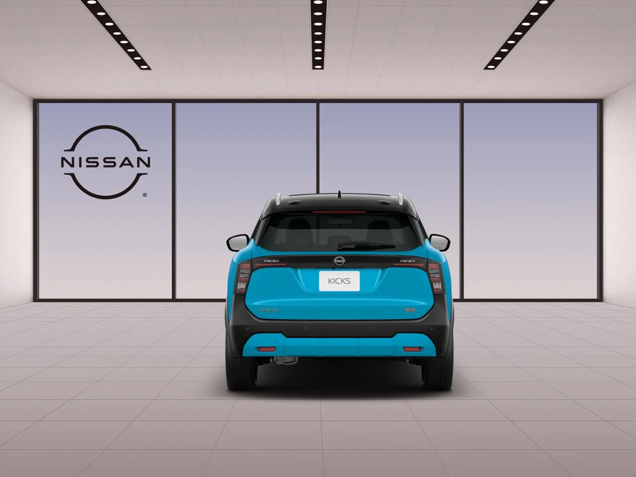 New 2026 Arctic Ice Blue Metallic / Super Black Two-tone Nissan SR image 6