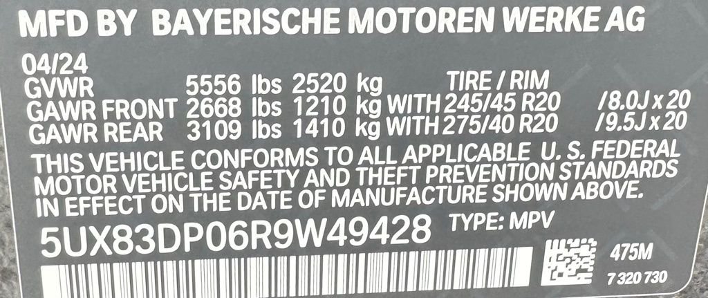 Certified Used 2024 Black Sapphire Metallic BMW M40i image 43