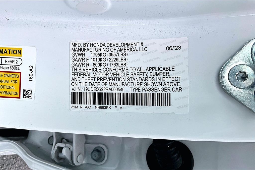 Used 2024 White Acura Type S image 35
