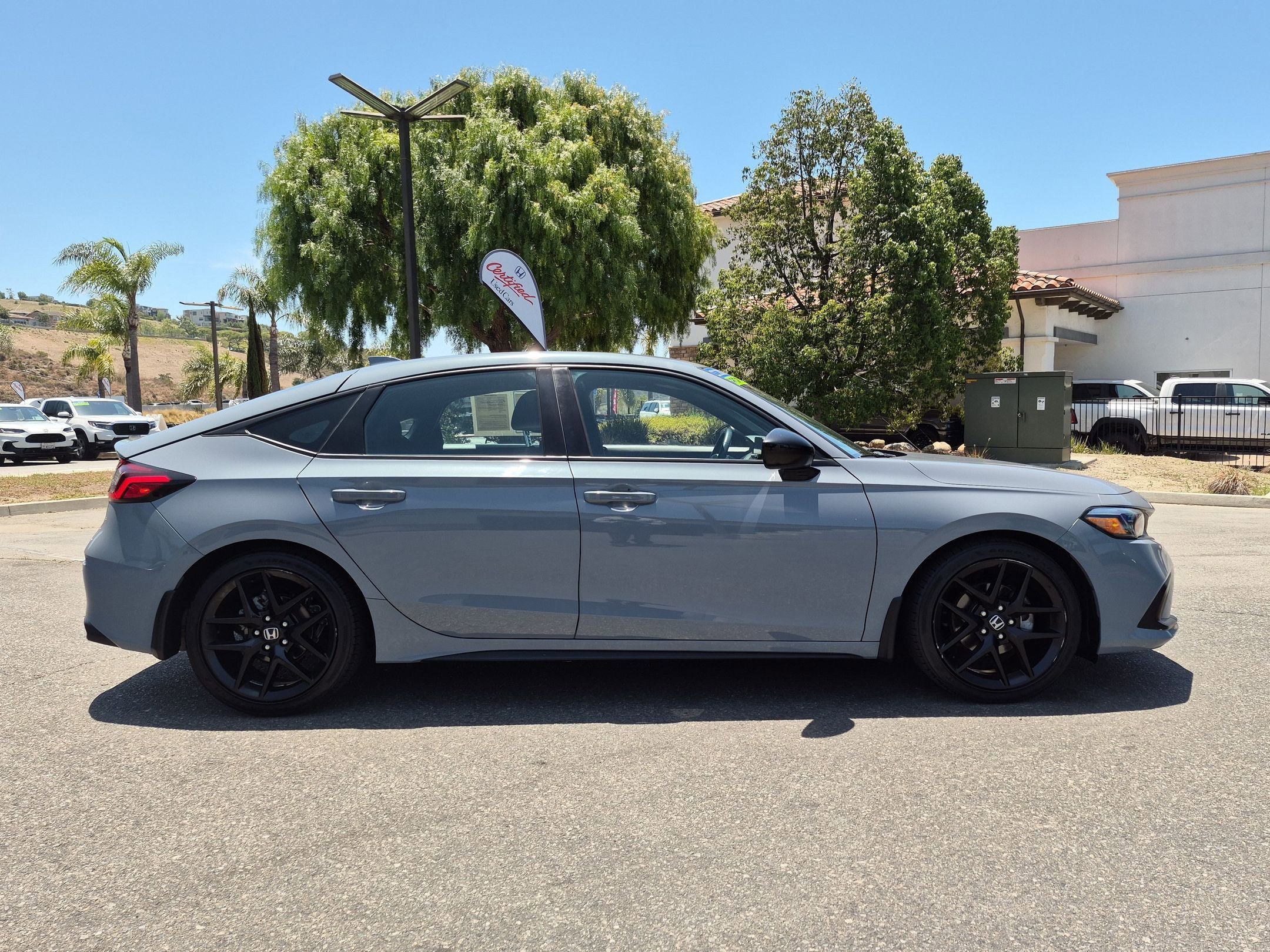 Certified Used 2023 Gray Honda Sport image 6