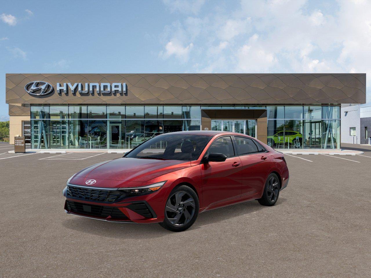 New 2026 Ultimate Red Hyundai SEL Sport image 1