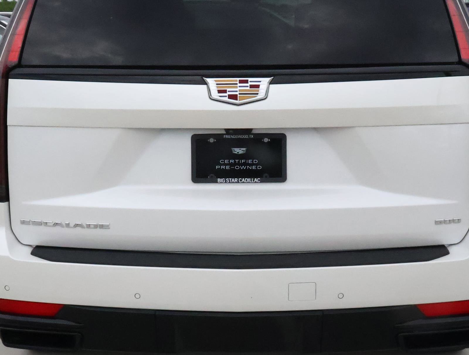 Used 2024 Crystal White Tricoat Cadillac Sport image 8