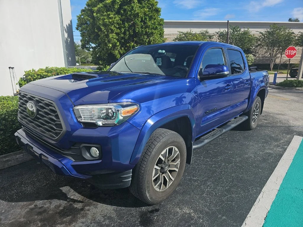 Used 2022 Blue Toyota TRD Sport image 3