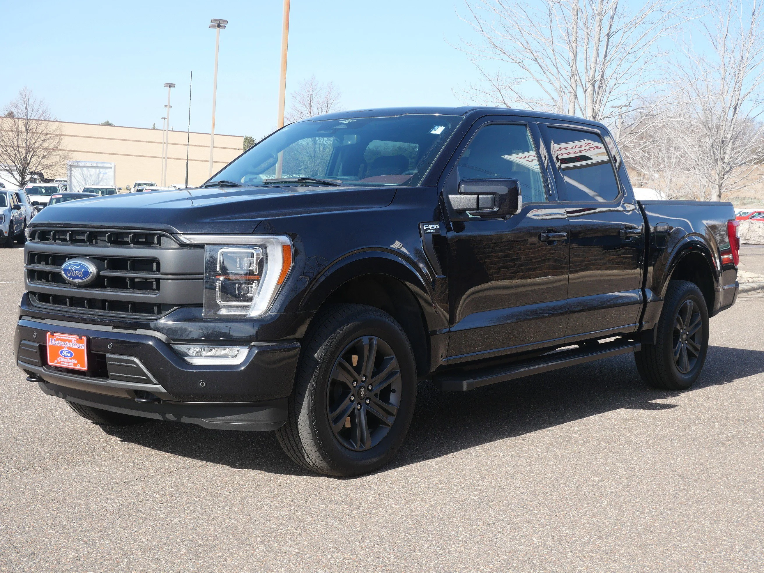 Certified Used 2023 Agate Black Metallic Ford LARIAT image 3