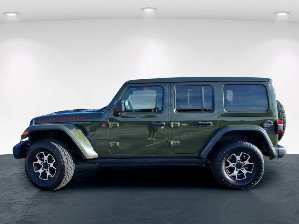 Used 2021 Green Jeep Unlimited Rubicon image 16