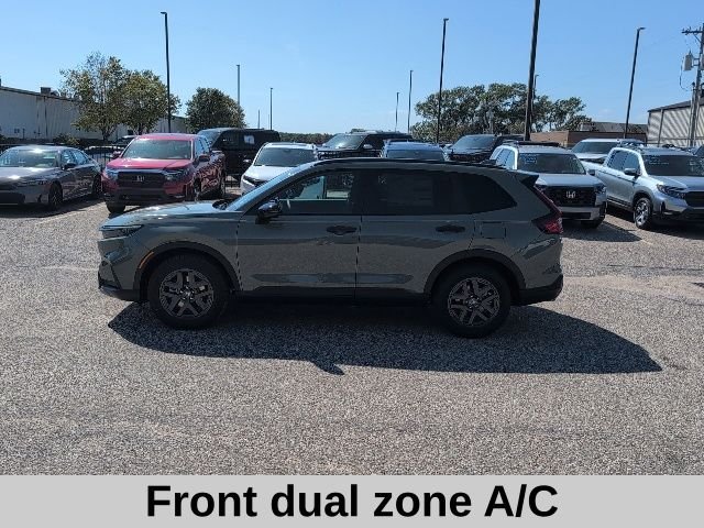 New 2026 Ash Green Metallic Honda AWD TrailSport Hybrid image 3