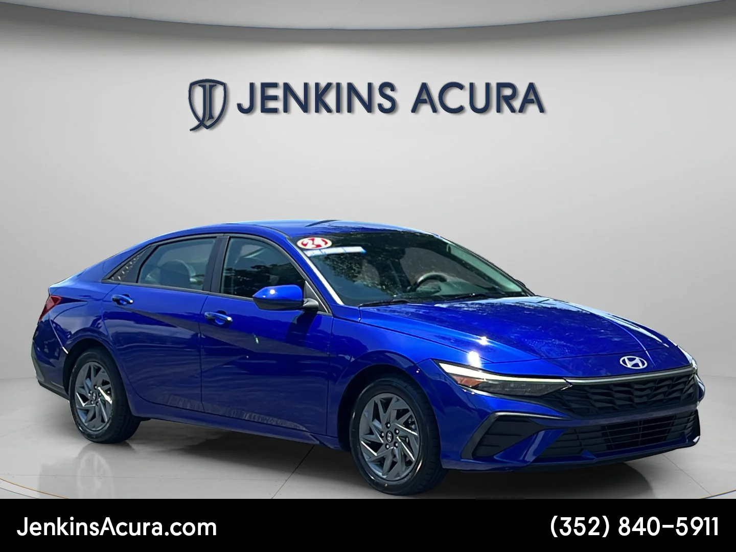 Used 2024 Intense Blue Hyundai SEL image 1