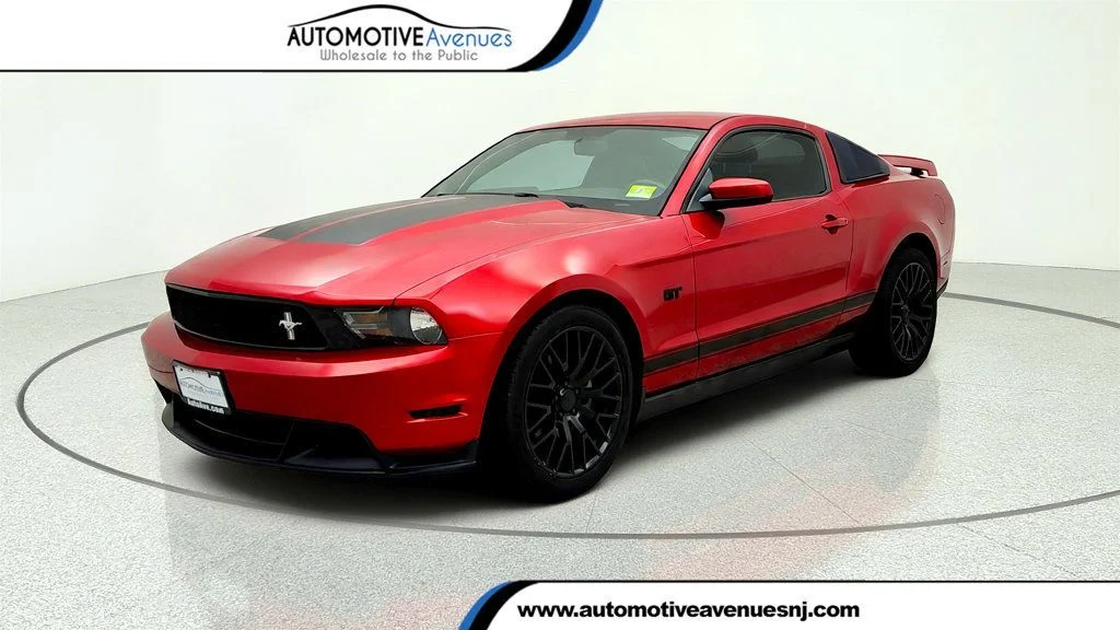 Used 2010 Red Candy Metallic Ford 2dr Coupe GT w/ Comfort & Security Pkgs + Upgraded Wheels image 1