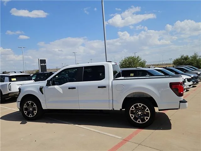 Used 2024 White Ford STX 4x2 SuperCrew Cab 5.5 ft. box 145 in. WB image 2