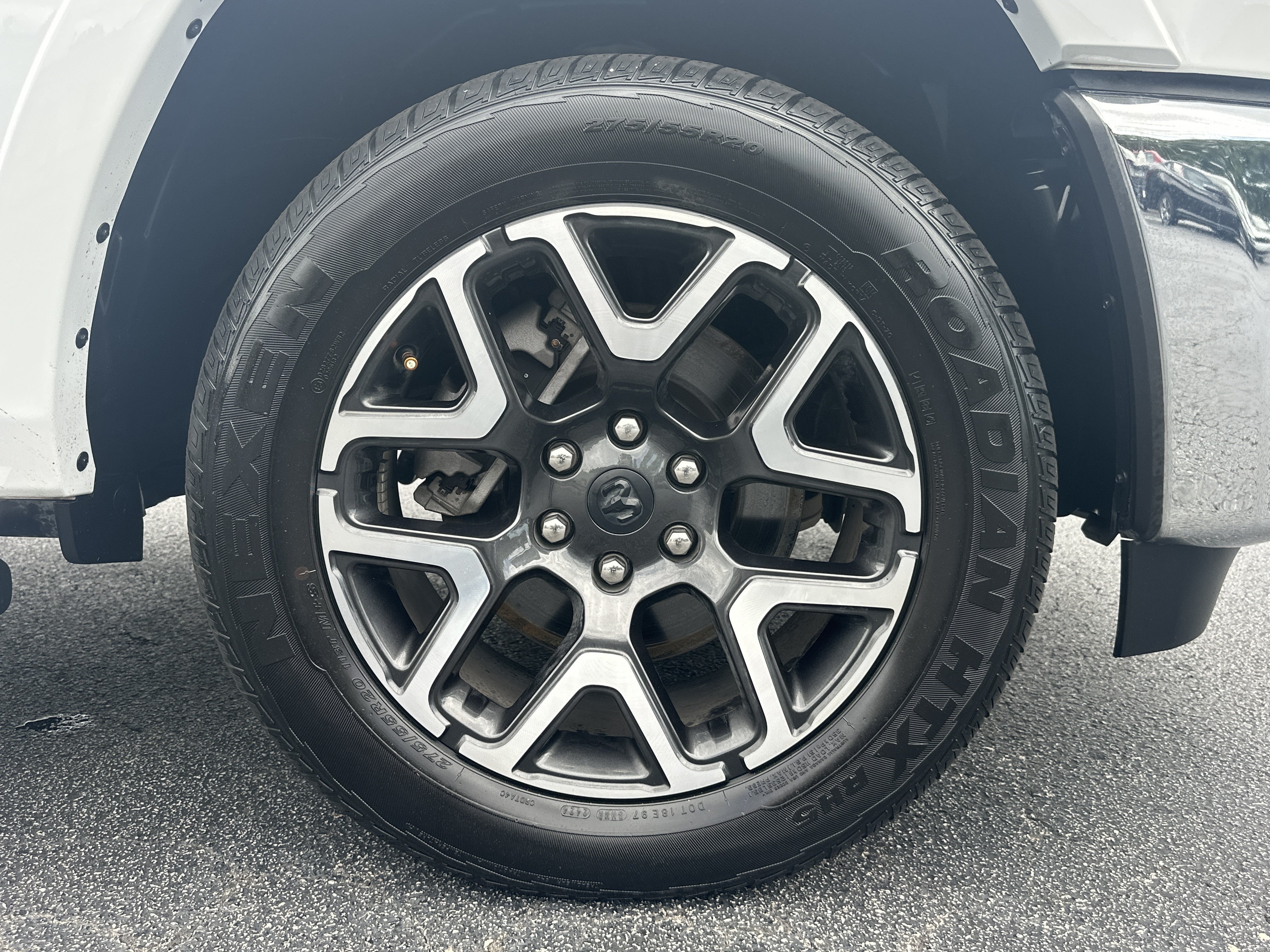 Used 2025 Bright White Clearcoat Ram Laramie image 13