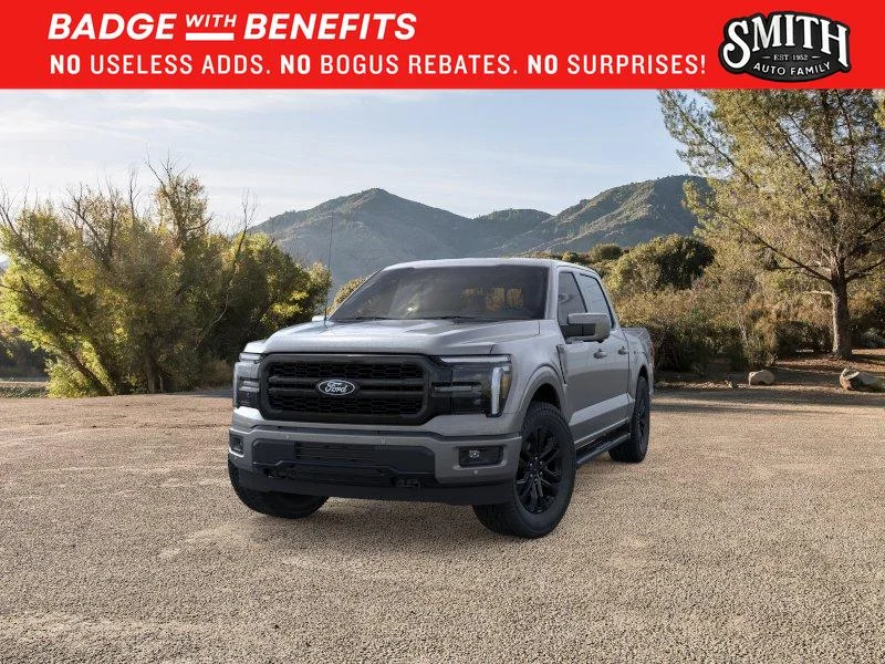 New 2026 Carbonized Gray Metallic Ford Lariat® image 3