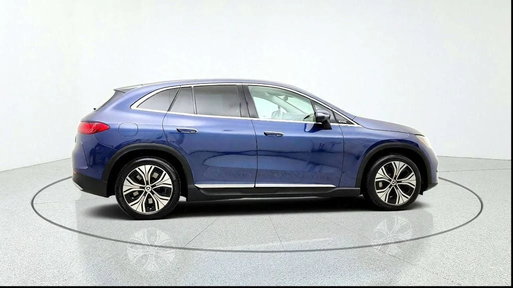 Used 2023 Twilight Blue Metallic Mercedes-Benz EQE 350 4MATIC® SUV, Exclusive w/ 20