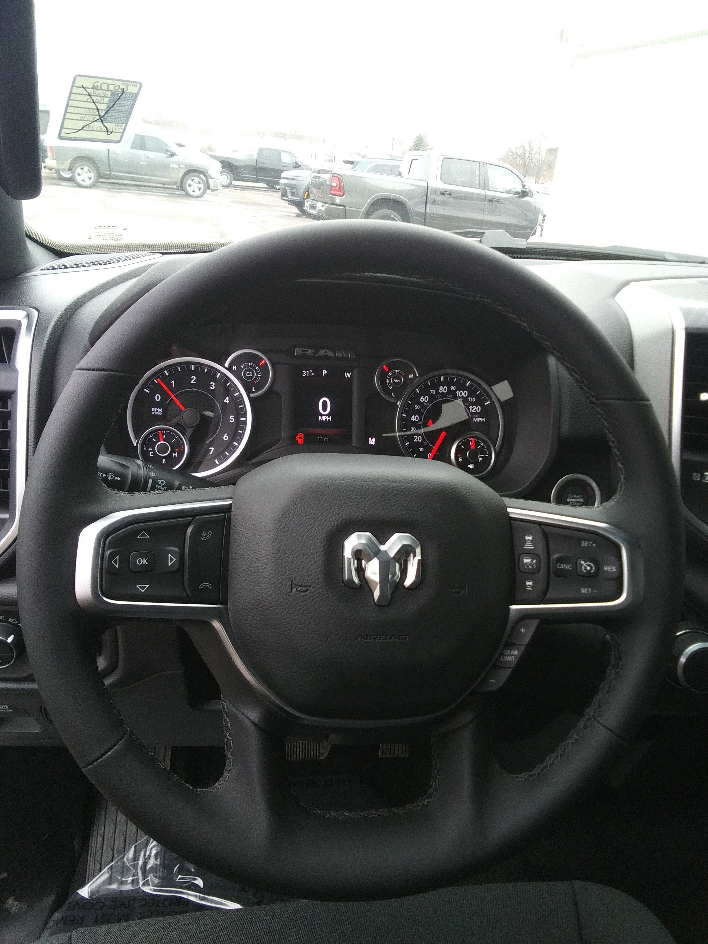 New 2026 Bright White Clearcoat RAM Big Horn/Lone Star image 13