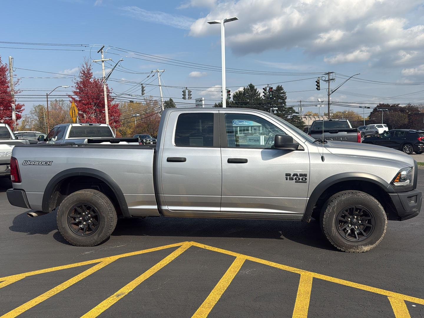 Used 2022 Billet Silver Metallic Clearcoat Ram Warlock image 2