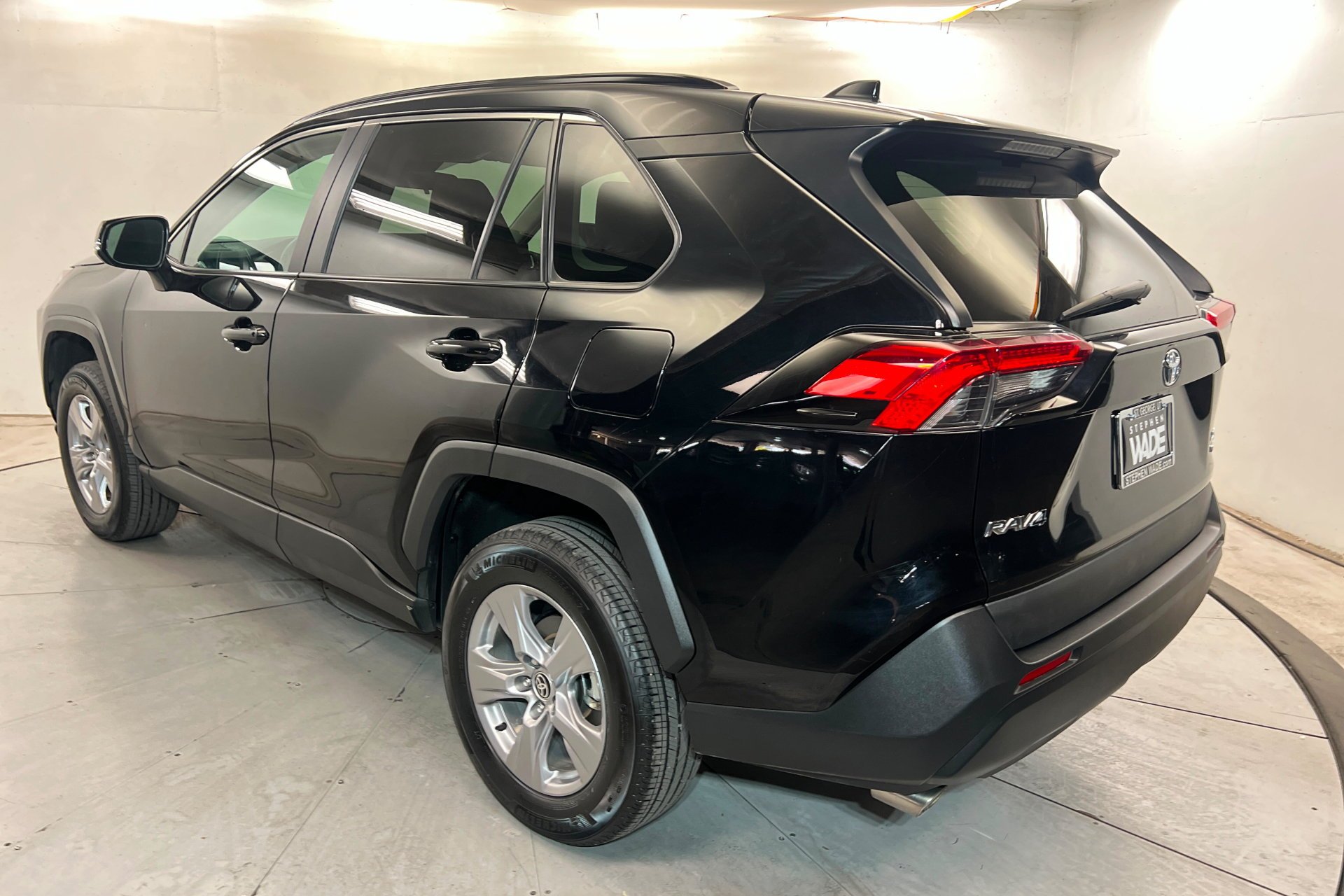 Used 2025 Midnight Black Metallic Toyota XLE image 3