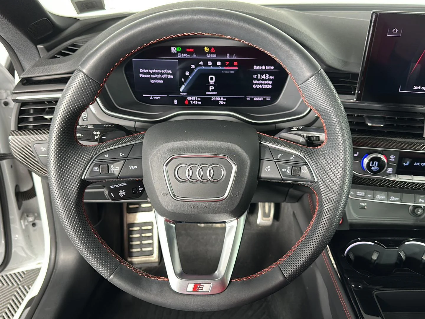 Used 2024 Glacier White Metallic Audi Premium Plus image 22