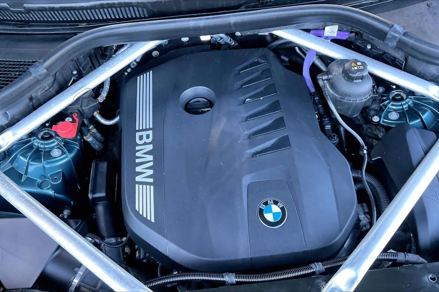 Used 2024 Blue Ridge Mountain Metallic BMW xDrive40i image 30